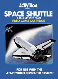 Space Shuttle A Journey Into Space Atari 2600  box art
